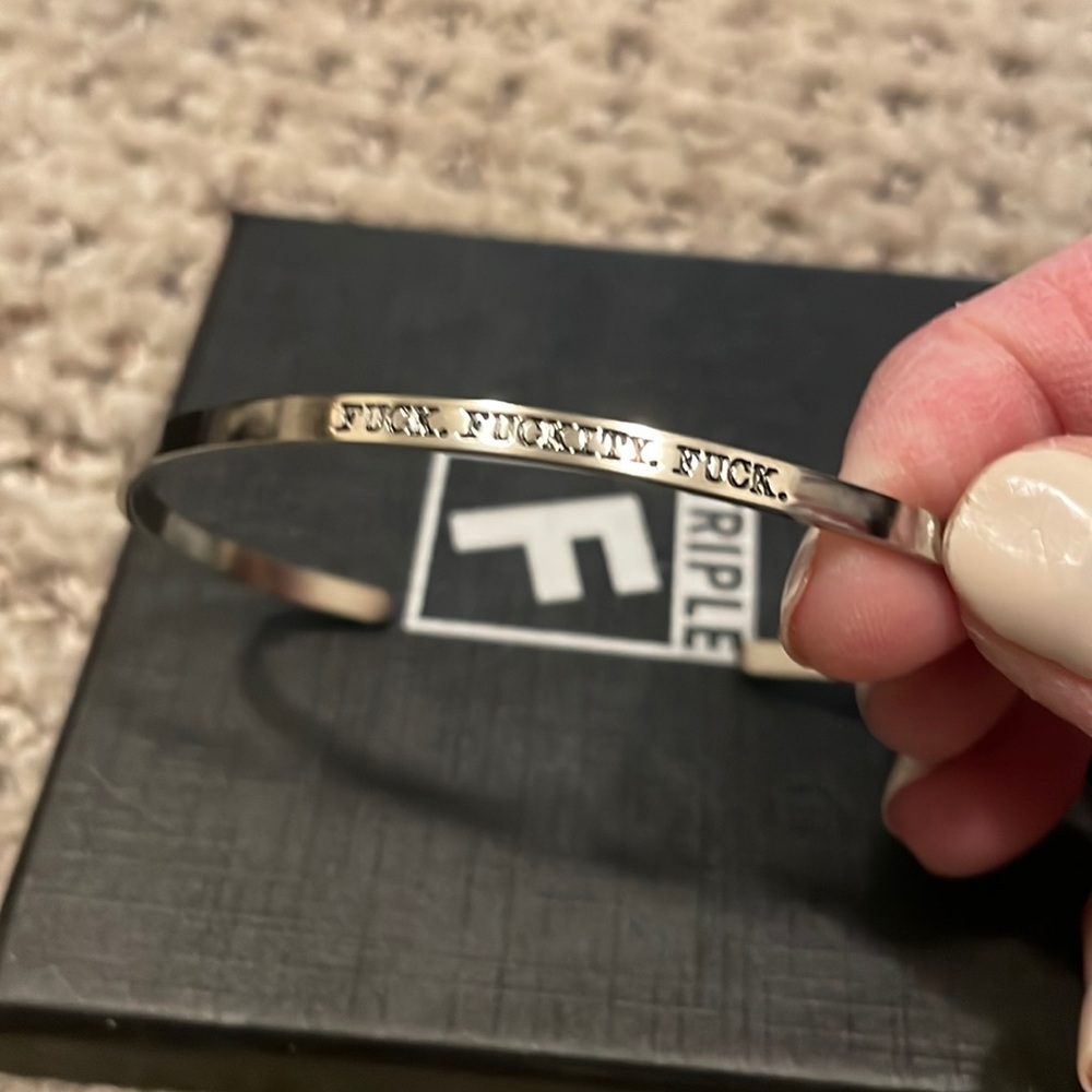 Triple F Bracelet Cuff